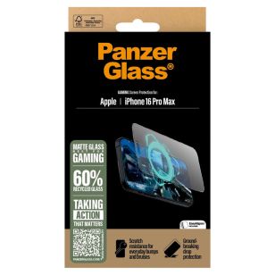 PanzerGlass EyeCare Screenprotector Ultra Wide Fit met applicator iPhone 16 Pro Max