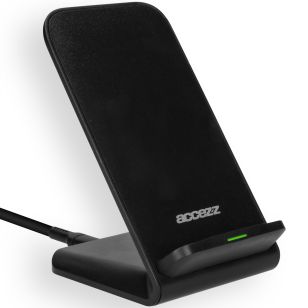 pastel Inzichtelijk opladen Accezz Qi Desk Wireless Charger - Draadloze oplader - 10 Watt - Zwart |  Brandcommerce.nl