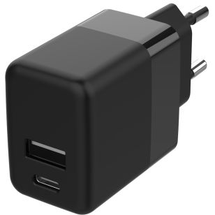 Accezz Wall Charger - Oplader USB-C en USB - Power Delivery - 20 Watt - Brandcommerce.nl
