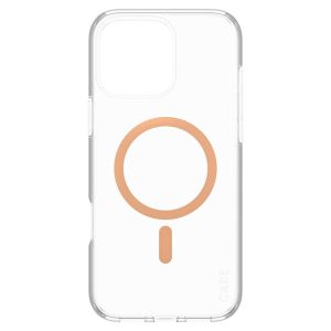 PanzerGlass CARE Urban Combat Case MagSafe iPhone 16 Pro Max - Transparant / Peach