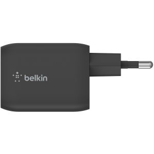 Belkin Boost↑Charge™ GaN Pro Adapter 2 poorts - USB-C - 65W - Zwart