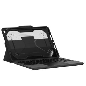 UAG Rugged Bluetooth Keyboard iPad 9 (2021) 10.2 inch / iPad 8 (2020) 10.2 inch / iPad 7 (2019) 10.2 inch - Zwart