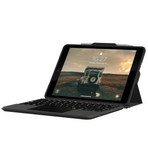 UAG Rugged Bluetooth Keyboard iPad 9 (2021) 10.2 inch / iPad 8 (2020) 10.2 inch / iPad 7 (2019) 10.2 inch - Zwart