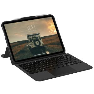 UAG QWERTY Bluetooth Keyboard iPad 10 (2022) 10.9 inch- Zwart