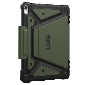 UAG Metropolis SE Bookcase iPad Air 11 inch (2024) M2 / Air 5 (2022) / Air 4 (2020) - Olive