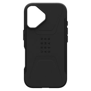 UAG Civilian Backcover MagSafe iPhone 16 - Black