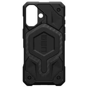 UAG Monarch Backcover iPhone 16 - Carbon Fiber