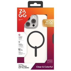 ZAGG Santa Cruz Snap Case met MagSafe iPhone 16 Pro Max - Zwart