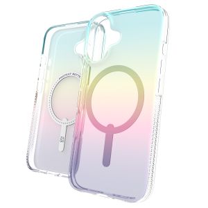 ZAGG Milan Snap Case met MagSafe iPhone 16 - Iridescent