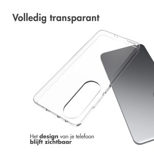 Accezz Clear Backcover OnePlus Nord CE 4 - Transparant