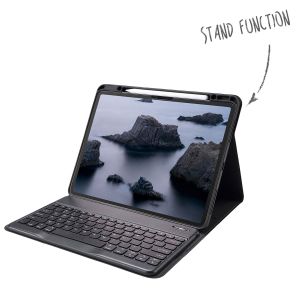 Accezz QWERTZ Bluetooth Keyboard Bookcase iPad Pro 13 (2024) M4