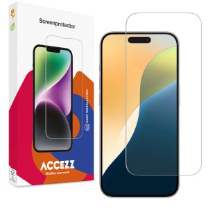 Accezz Gehard Glas Screenprotector iPhone 16 Pro