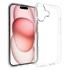 Accezz Clear Backcover iPhone 16 - Transparant