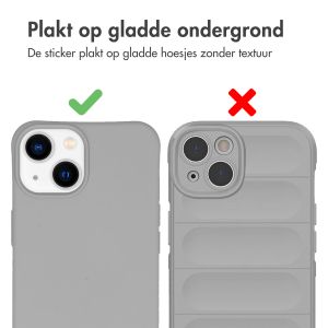 Accezz EasyLock telefoonhouder fiets - inclusief hoesje iPhone 15 Pro - Aluminium - 360 graden draaibaar - Zwart