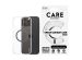 PanzerGlass CARE Urban Combat Case MagSafe iPhone 16 Pro Max - Transparant / Zwart