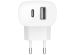 Belkin Boost↑Charge™ Dual USB -C (25W) en USB-A (12W) Wall Charger - 37W - Wit