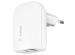 Belkin Boost↑Charge™ Dual USB -C (25W) en USB-A (12W) Wall Charger - 37W - Wit