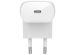 Belkin Boost↑Charge™ Adapter met kabel - USB-C naar USB-C - 1 meter - 30W - Wit