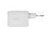 Belkin Boost↑Charge™ GaN Pro Adapter 2 poorts - USB-C - 65W - Wit