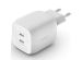 Belkin Boost↑Charge™ GaN Pro Adapter 2 poorts - USB-C - 45W - Wit