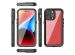 Redpepper Dot Plus Waterproof Backcover iPhone 15 Pro Max - Zwart