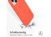 Accezz Liquid Silicone Backcover iPhone 15 - Nectarine