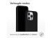 Accezz Liquid Silicone Backcover met MagSafe iPhone 15 Pro Max - Zwart