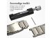 Accezz Mat Titanium bandje voor de Apple Watch Series 1-10 / SE / Ultra (2) - 42/44/45/46/49 mm - Titanium