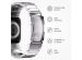 Accezz Glans Titanium bandje voor de Apple Watch Series 1-9 / SE - 38/40/41 mm / Series 10 - 42 mm - Zilver