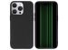 Accezz Color Backcover iPhone 15 Pro Max - Zwart