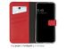 Selencia Echt Lederen Bookcase Samsung Galaxy S24 - Rood