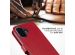 Selencia Echt Lederen Bookcase iPhone 16 - Rood