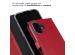 Selencia Echt Lederen Bookcase iPhone 16 - Rood