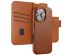 Accezz Leather Bookcase 2-in-1 met MagSafe iPhone 16 Pro Max - Sienna Brown