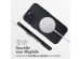 Accezz MagSafe Leather Backcover iPhone 16 Pro Max - Onyx Black