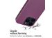 Accezz MagSafe Leather Backcover iPhone 16 Pro Max - Heath Purple