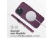 Accezz MagSafe Leather Backcover iPhone 16 Pro Max - Heath Purple