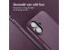 Accezz MagSafe Leather Backcover iPhone 16 - Heath Purple