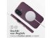 Accezz MagSafe Leather Backcover iPhone 16 - Heath Purple