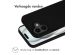 Accezz Color Backcover iPhone 16 - Zwart