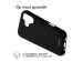 Accezz Color Backcover iPhone 16 - Zwart