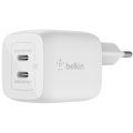 Belkin Boost↑Charge™ GaN Pro Adapter 2 poorts - USB-C - 45W - Wit