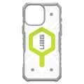 UAG Pathfinder Backcover MagSafe met polsbandje iPhone 16 Pro Max - Active Neon